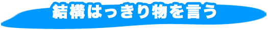 結構はっきり物を言う